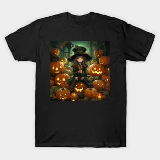 Halloween witch girl T-Shirt